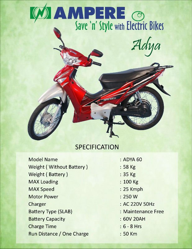 ampere electric bike showroom