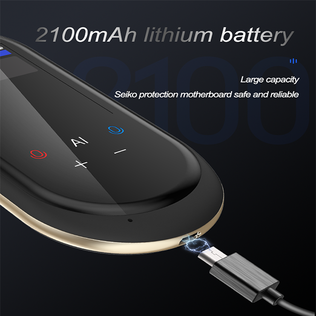 Wifi Интеллектуальный высокой точности Быстрый портативный синхронный перевод устройства smart voice translator