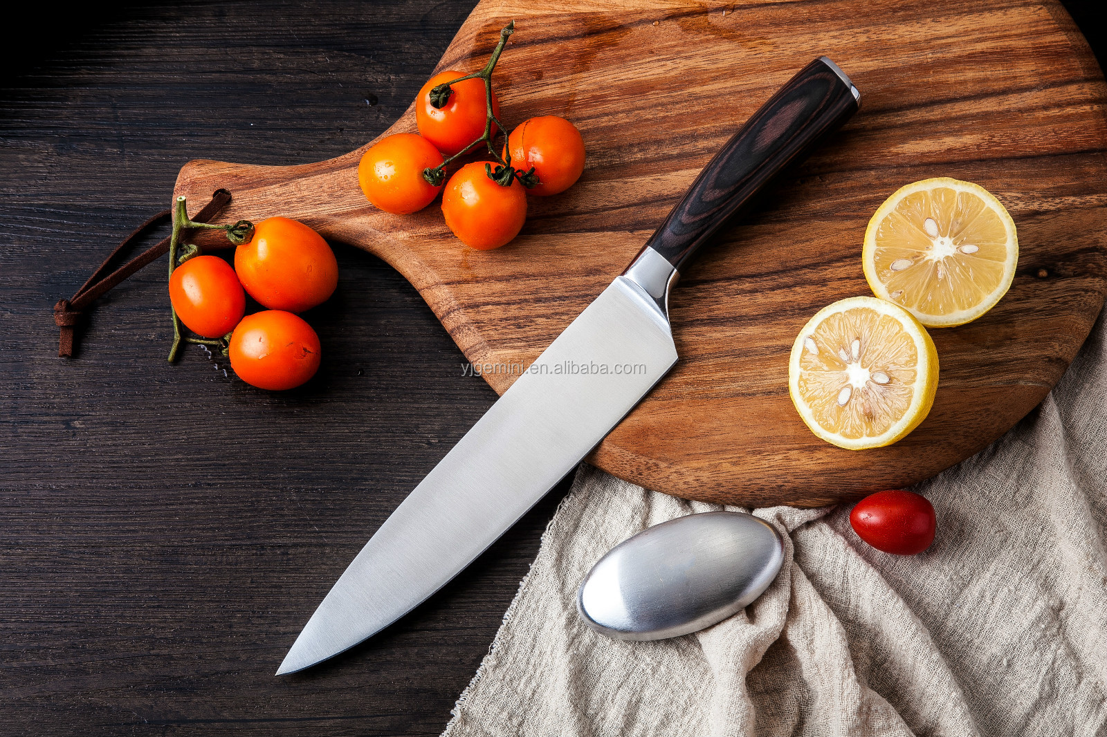 2017专业8英寸厨房大马士革厨师刀配不锈钢肥皂 - buy chef knife,8