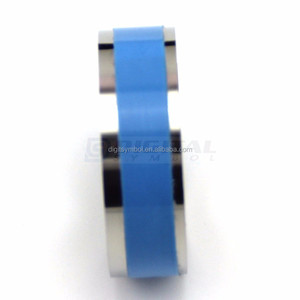 12 mm x 4.80 M-ALLUMINIO DYMO Rhino Non Adesivo Goffratura Nastro