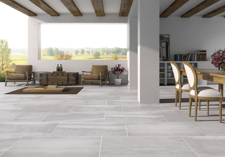 Bathroom tile design non slip floor glazed rustic shower tile