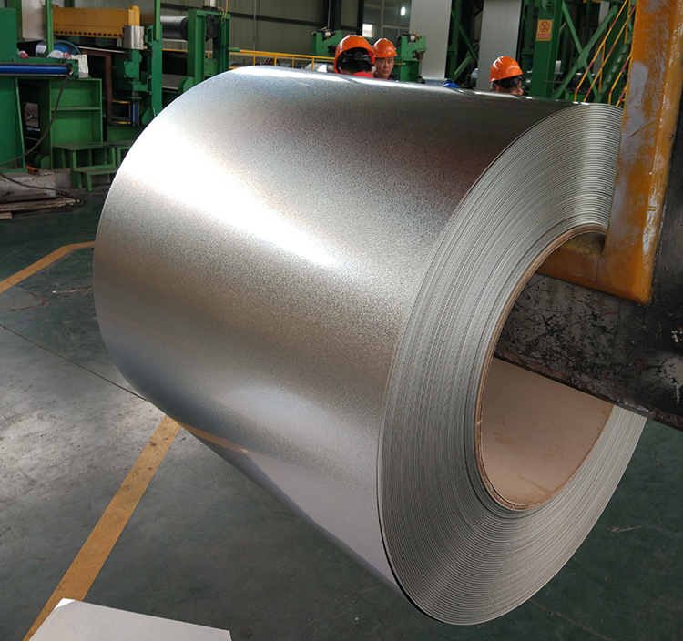 Galvalume Alu-Zinc Coated Coils GL 0.3mm 0.4mm Aluzinc Steel Coil For Building