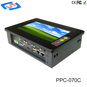 7" Embedded touch screen industrial panel pc with RS485 best for printer