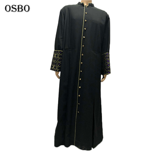Wholesale Custom Priest Gown Uniform Black Church Church Choir Robes