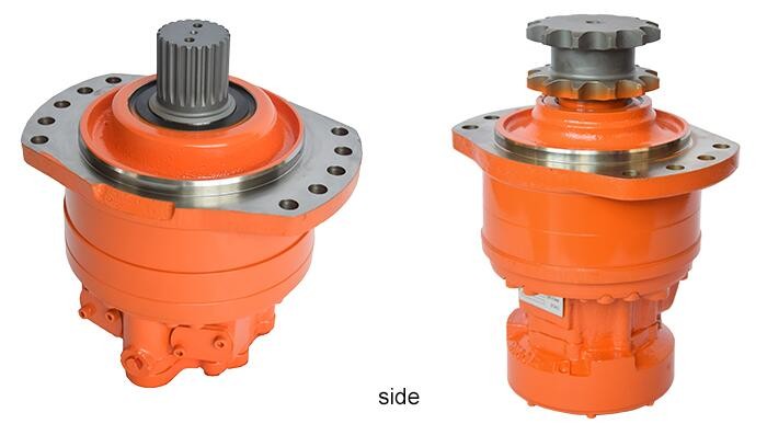 MS poclain hydraulic motor high torque MSE08 for bobcat ZHEJIANG MOTOR  SUPPLIER