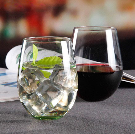 Simple Wine Glass Cup Home Cold Drink Glass Juice Bubble Drink Water Glass Cup