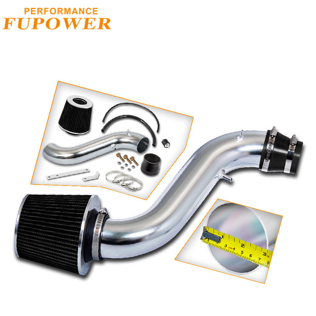 Big Mouth Short Air Intake Kit With Filter Flared Piping For Civic EG EK Red