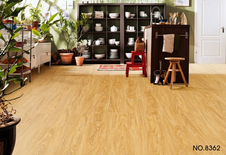 Long warranty vinyl flooring pvc grey with CE certificate
