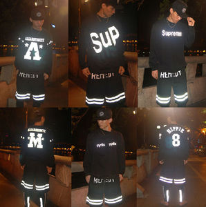 Reflective fashion garments