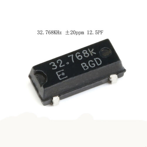 MICRO CRYSTAL MS1V-T1K 32.768 kHz ± 20PPM 12.5pF SMD 10 pcs