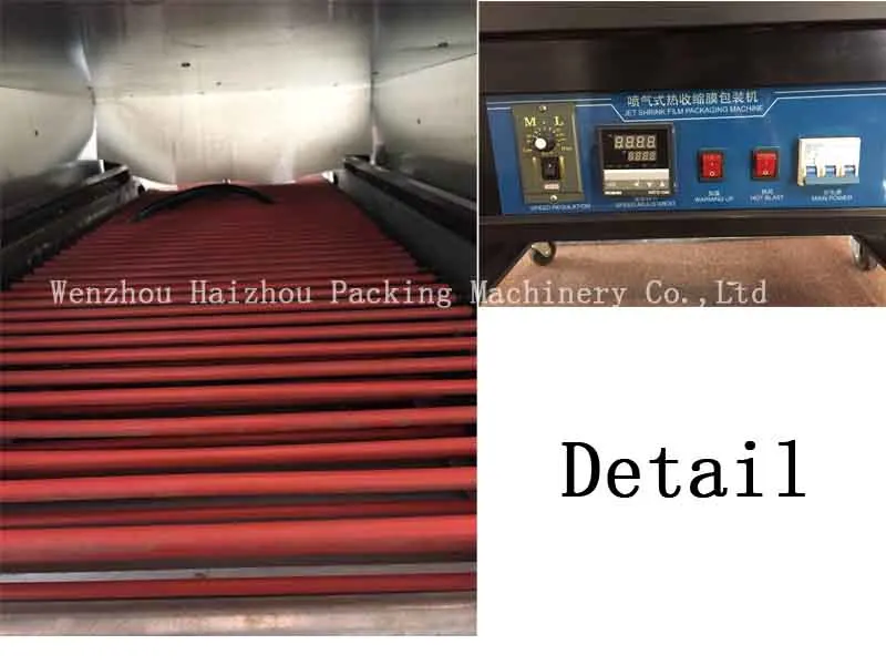 Ex-Factory Price BS-400A Auto Jet heat shrink packaging machine/Shrink wrapping machine