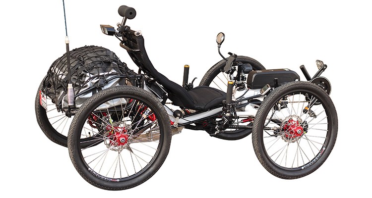 TSUNAMIリカンベント自転車　コンポ、パーツ新品交換 TSUNAMIリカンベント自転車 コンポ、パーツ新品交換