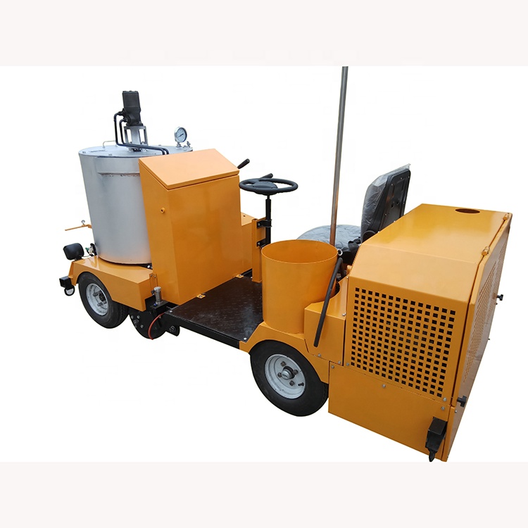 Многофункциональная термопластичная дорожная маркировочная машина среднего типа LXD