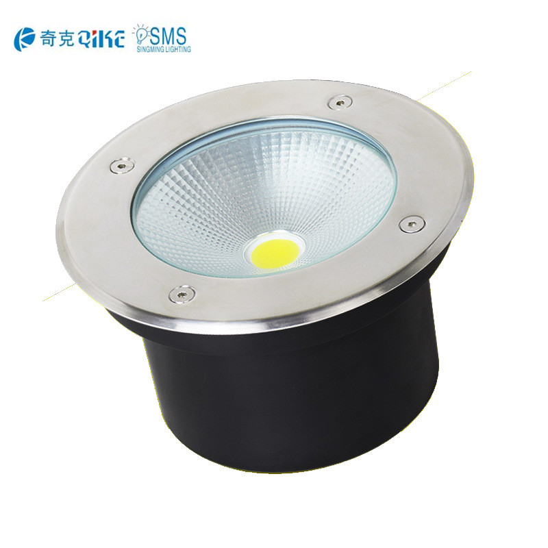 LED Underground Light COB Round Stainless Steel Outdoor garden Waterproof Underground Light 3W5W7W