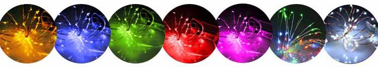 20 LED Fairy Lights  Battery Operated  Copper Wire Light Battery Led String Lights For Party /Wedding Decoration