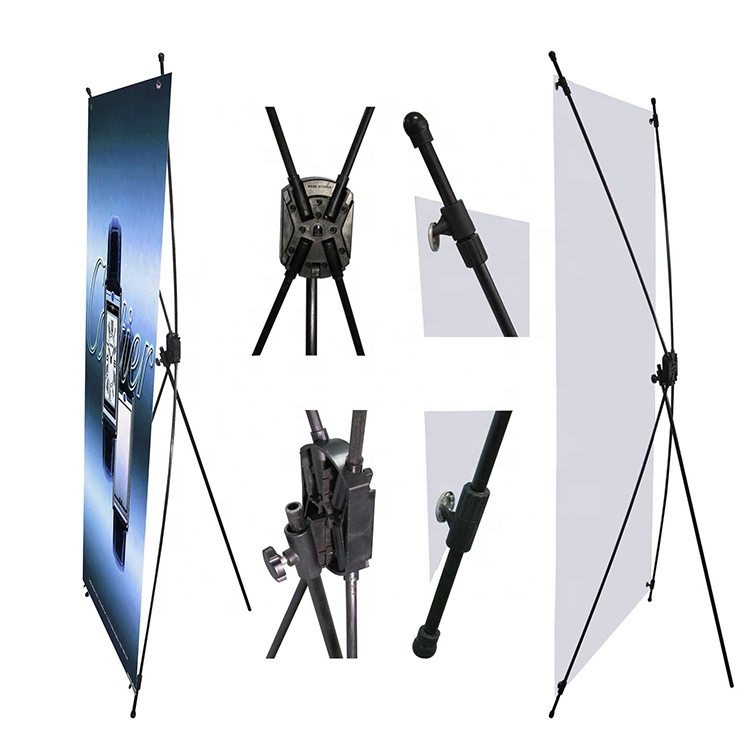 Выставочный рекламный штатив X держатель баннера стенд демонстрационная модель