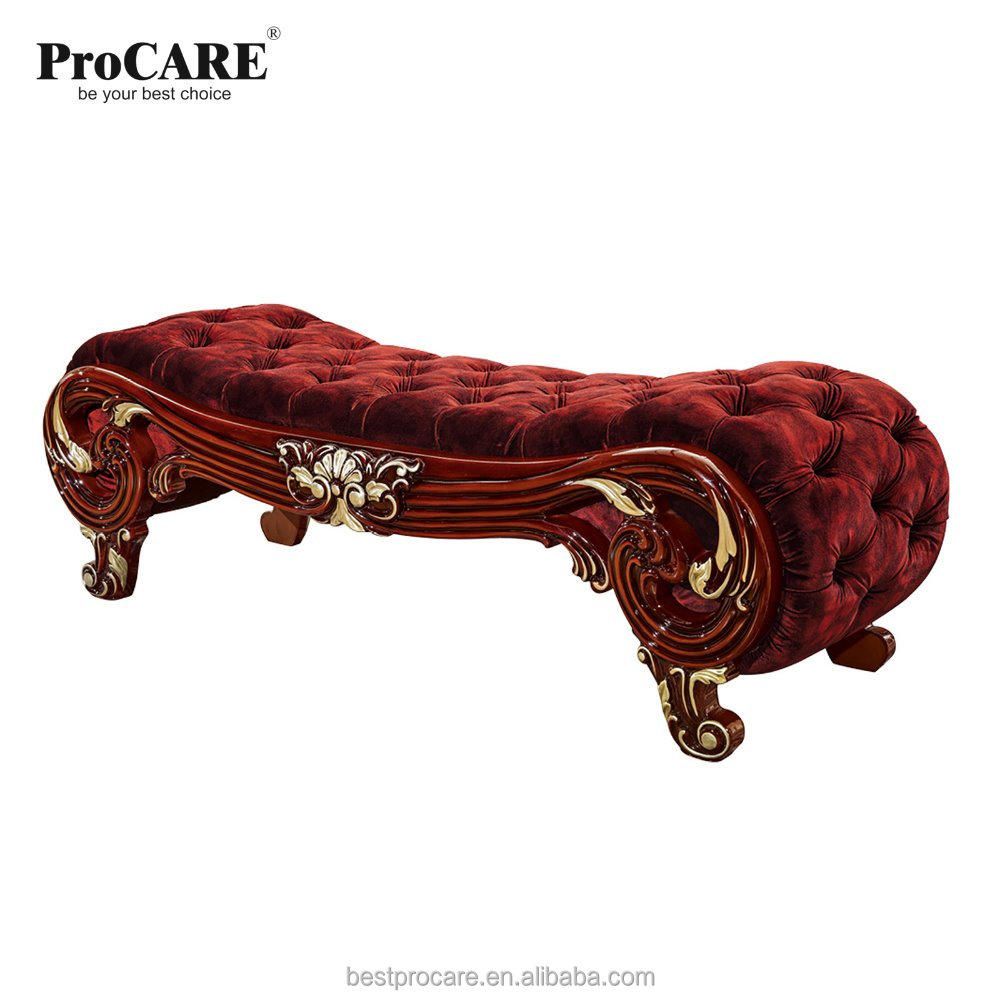 Кровать Конец стула Кровать Конец скамейки для спальни мебель набор