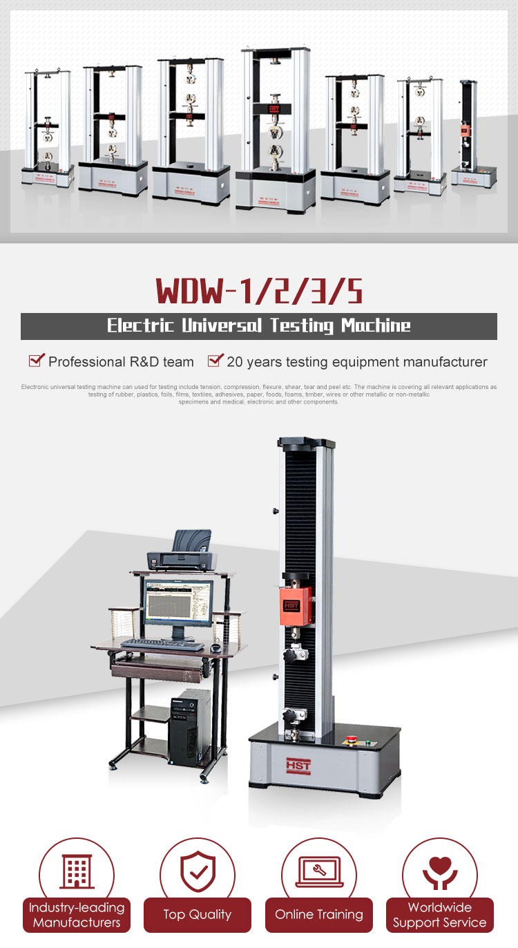 WDW-5 Vi Tính Điện Tử Phổ Máy Kiểm Tra tải điện thiết bị kiểm tra
