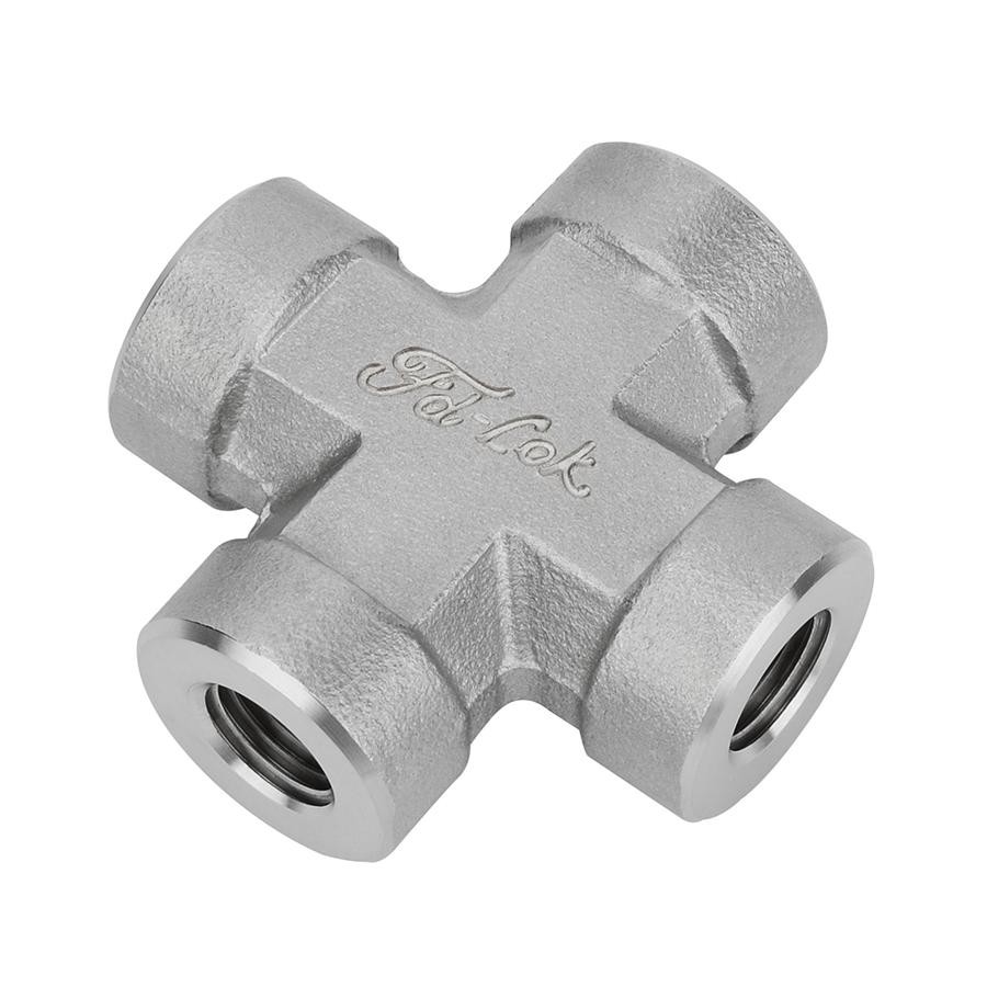 SS 316 Thread Forged Pipe Fitting Cross