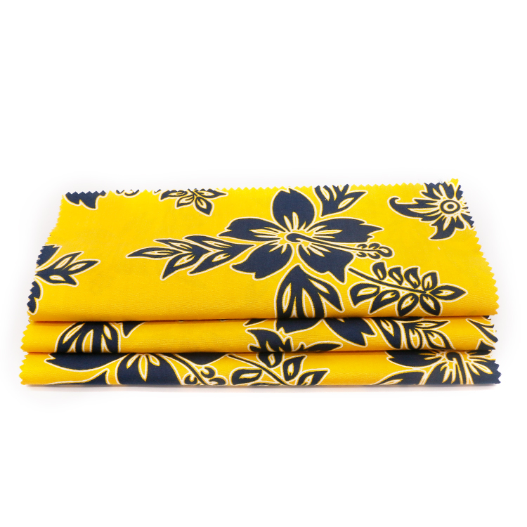 Благородный 100% Хлопок набивные ткани для одежды