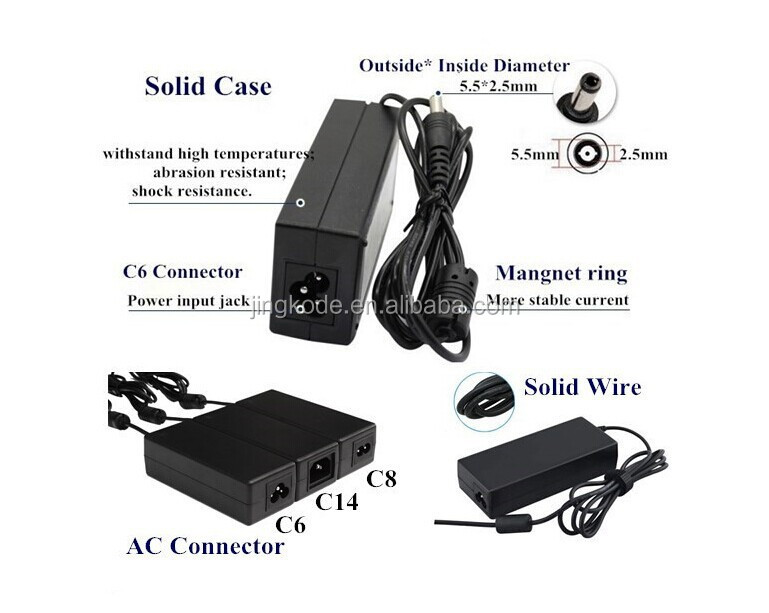 5,5*2,1/5,5*2,5 Соединитель 28 В ac dc адаптер/C6 C8 C14 28 в 5A 140 Вт AC DC адаптер питания