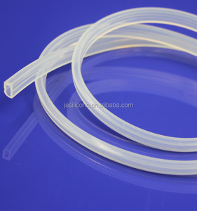 Best selling eco-friendly transparent heat resistant silicone car door rubber seal strip