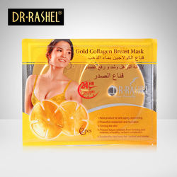 DR.RASHEL Gold Collagen Breast Mask Bust Moisturizing Firming Smoothing Anti Aging Plump Enhancement Enlargement Chest Sheet