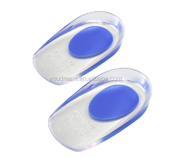 Подушечки для обуви. Чашки для пятки подошвенные вставки для фасцита-4 шт. силиконовые гелевые подушечки для пятки и снятия боли