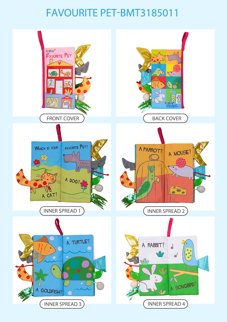 cloth book stuffed toy plush toy educational kids learning toys baby book