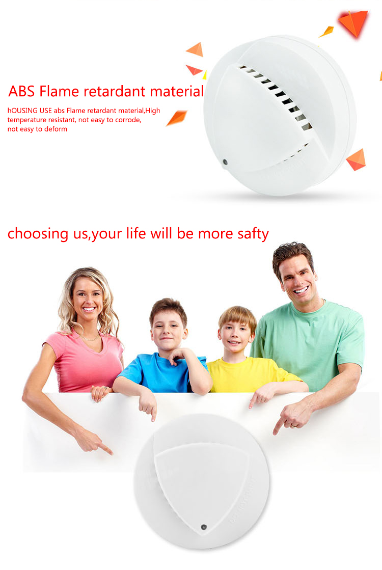 Conventional 2 Wired Network Combined Smoke And Heat Detector