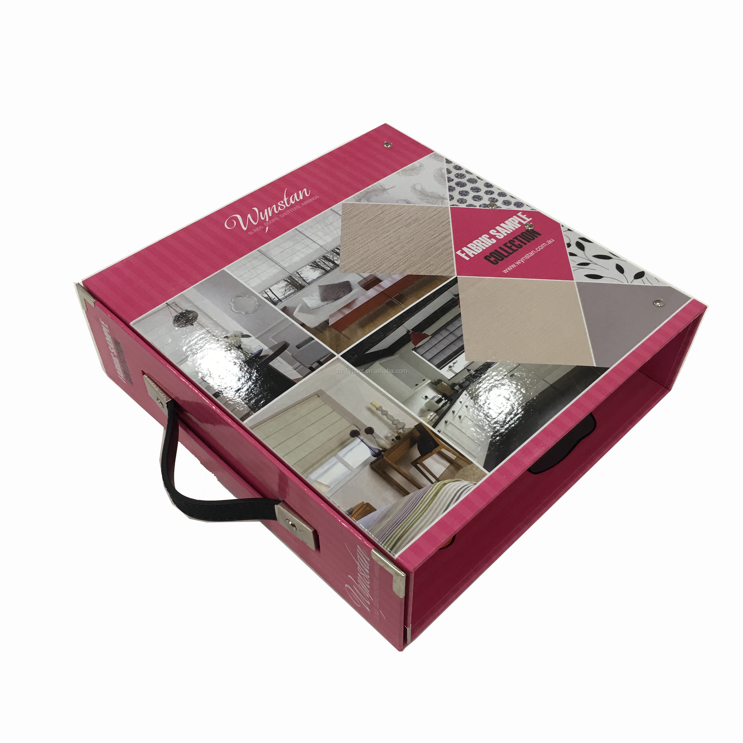 Папка для файлов A4 с индивидуальным логотипом и металлическими углами, кожаная ручка, бокс для хранения документов, папка для файлов с 4 D-образными кольцами