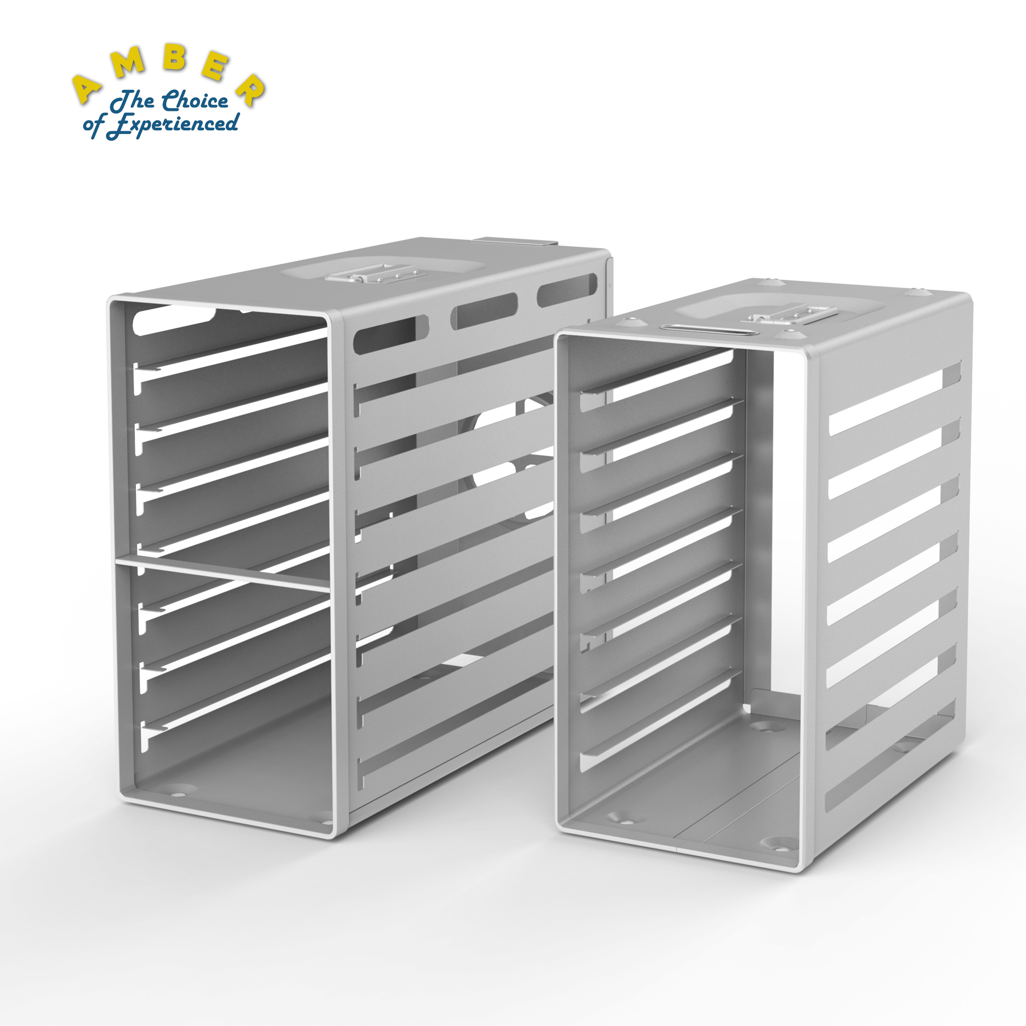 Алюминиевая клетка для кухонного оборудования во время полета