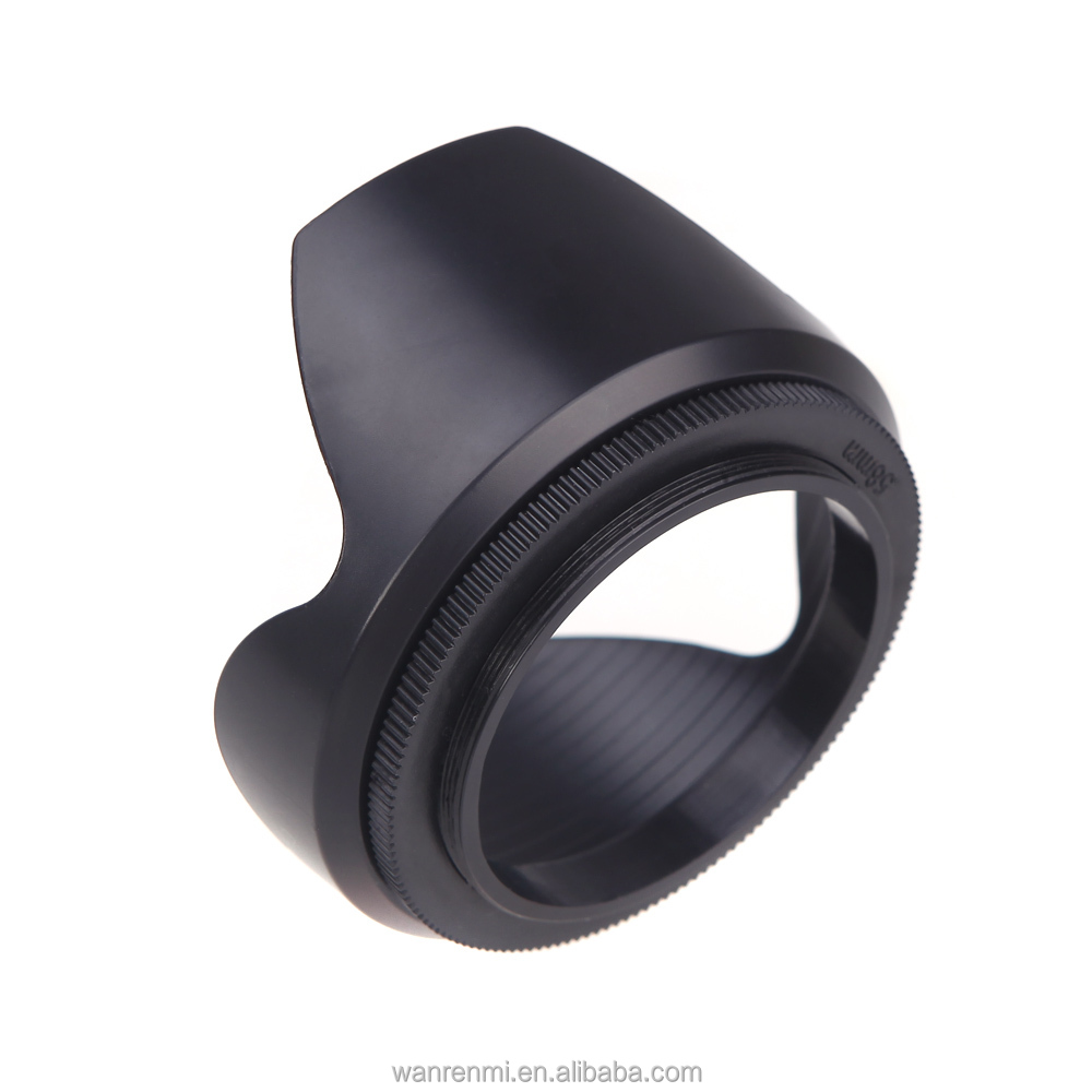 Gadget Place 72mm Crown Shaped Tulip Flower//Professional Universal Flower Petal Screw-On Lens Hood