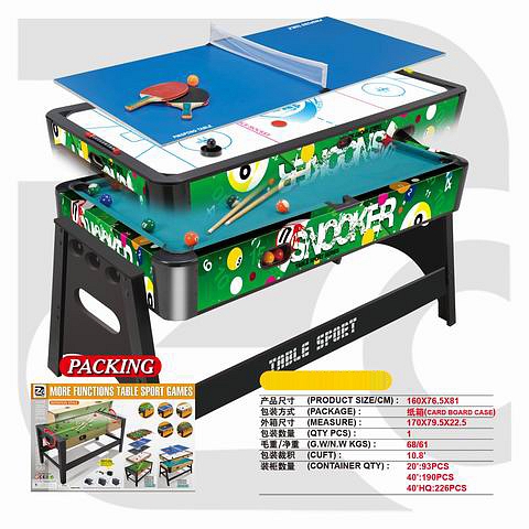 Новая концепция 3 в 1 настольной игры, настольный теннис, пингпонга игры с мячом,