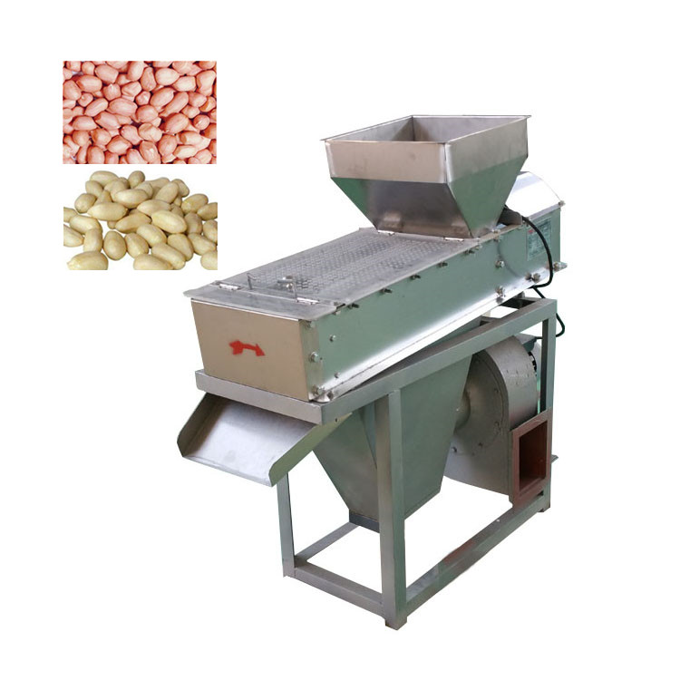 OC-GT-4 Hot Sell Small Stainless Steel Groundnut Roasted Dry Peanut Skin Peeler Peeling Machine