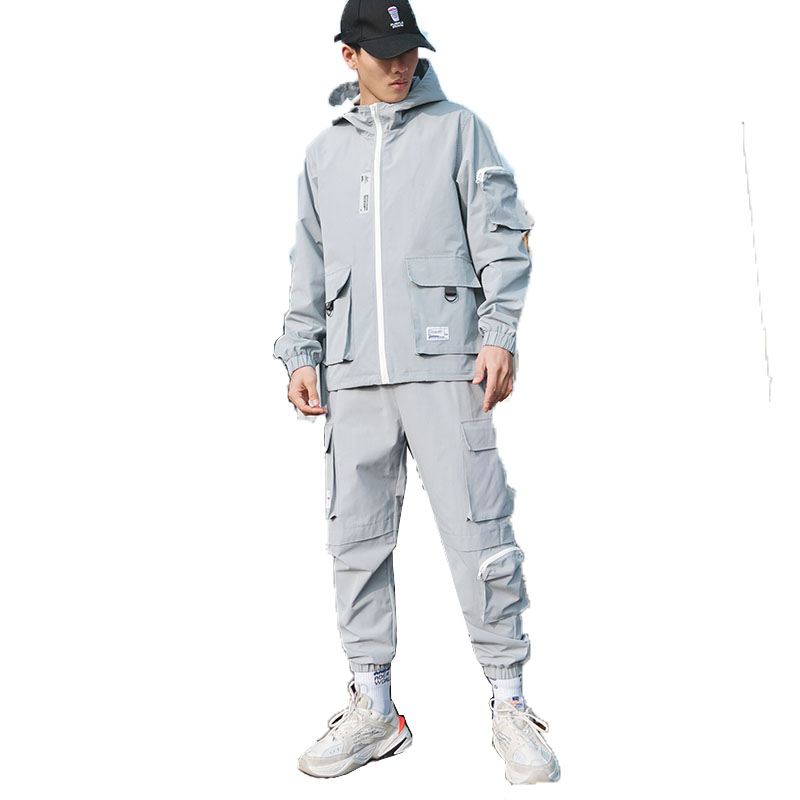 Высококачественный брендовый простой дизайн, спортивный костюм для бега для мужчин, костюмы с длинным рукавом, индивидуальный логотип oem