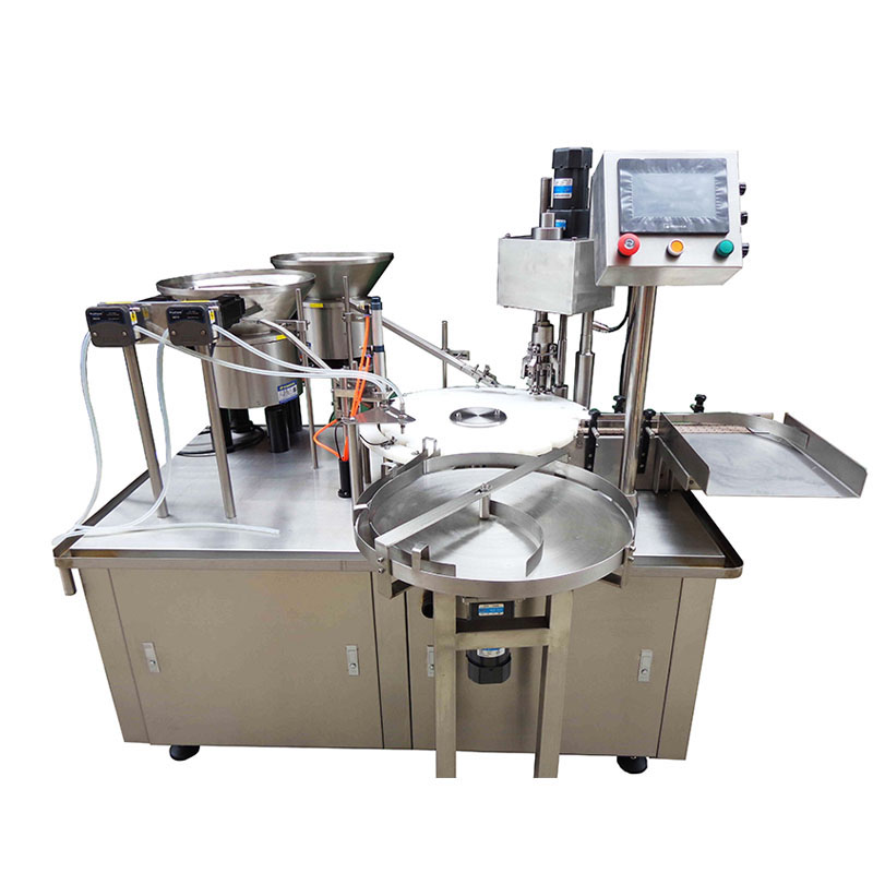 30-50 bottles / min Fully Automatic Corn Oil Bottle Olive Oil Filling And Capping Machine