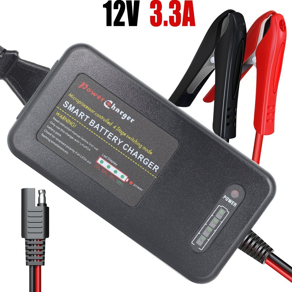 12V 8A Automatic Car Battery Charger Negative Pulse Desulfatio Battery Reviver