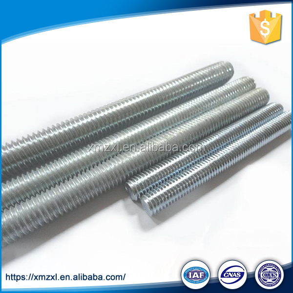galvanizado rosca vara barras de rosca Barra de rosca 1m din 976 8.8 galv
