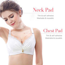 Silicone wrinkle pads silicone anti wrinkle chest pads