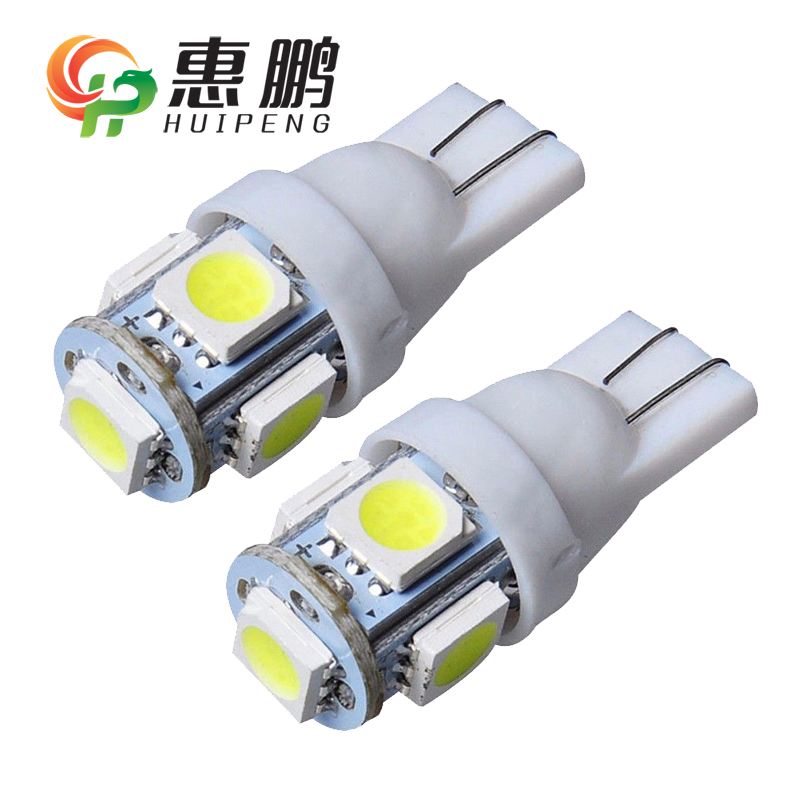 T10 5smd 5050 красный синий зеленый желтый белый DC 12V t10 автомобильный светодиод
