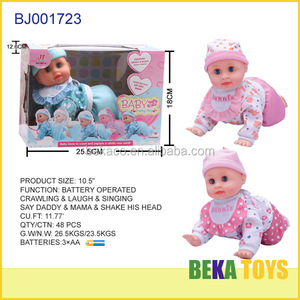 moving baby doll toy