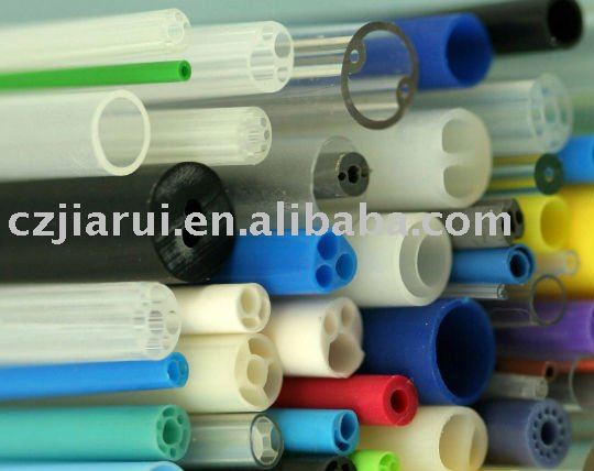 Medical feeding tube extrusion line