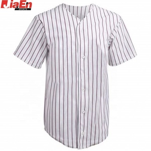 plain pinstripe baseball jersey