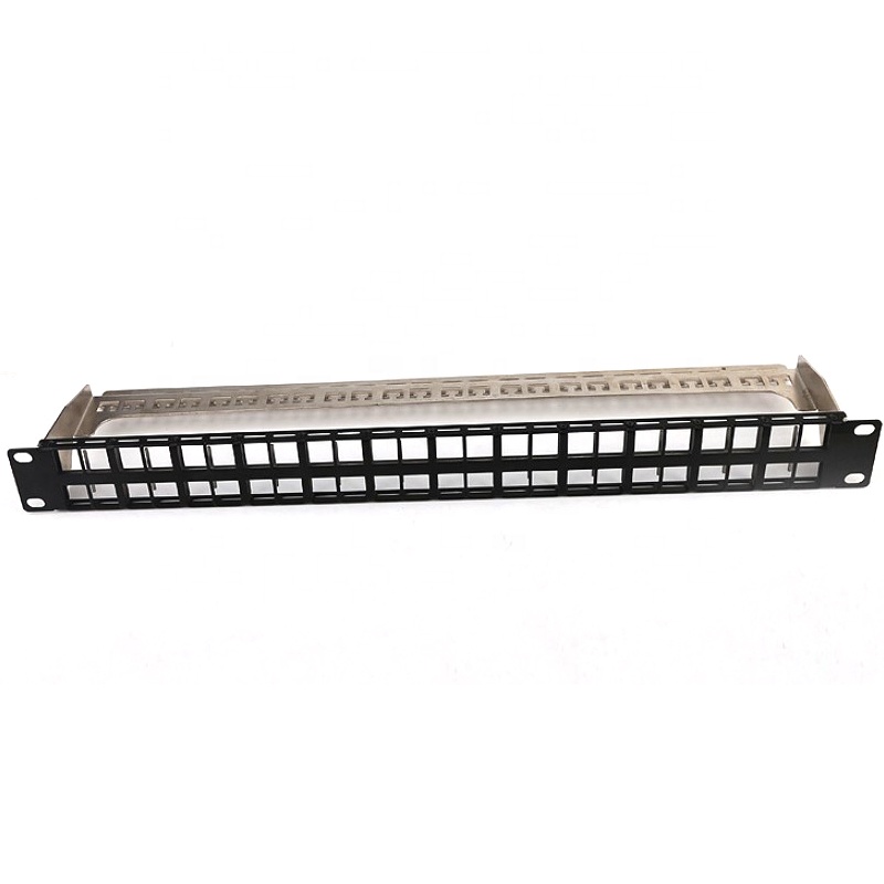 CAT5E/CAT6 48 портов STP ftp встроенный соединитель CAT6 пустая коммутационная панель