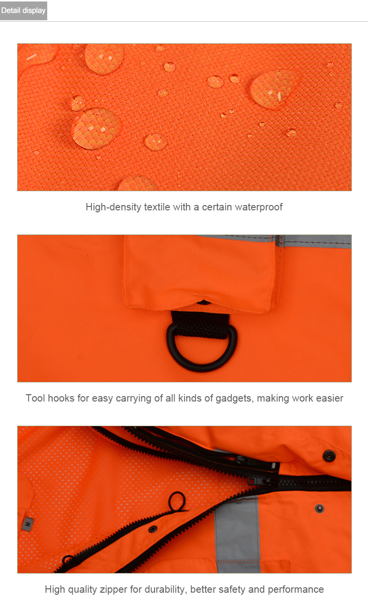product-750-1236 Best Hi Vis Clothing T C Construction Workwear High-Vis Full Zip Hoodie