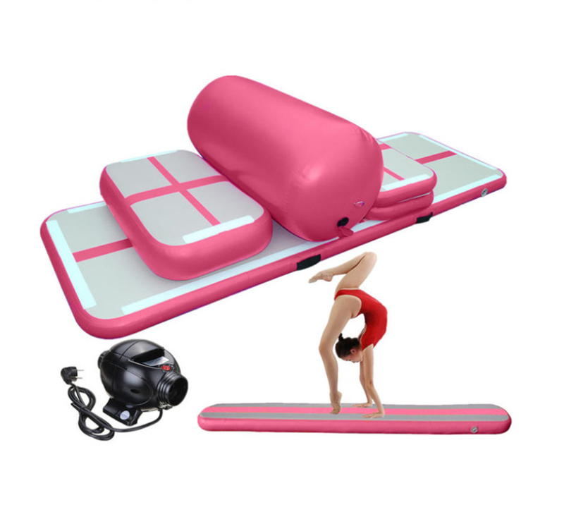 Надувной воздушный трек, коврик для гимнастики, воздушный трек с электрическим воздушным насосом