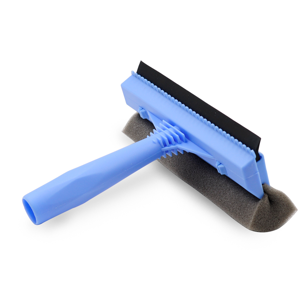 Eco-Friendly Plastic window cleaning 2 in 1 brush clean For Bathroom Window