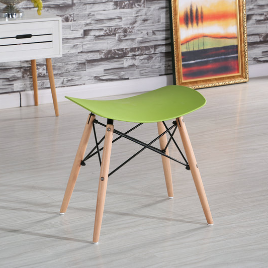 Скейтборд формы пластиковые сиденья и деревянные ноги туалетный стул