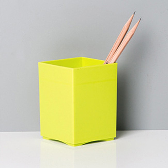 5彩色办公桌笔筒笔架桌面文具用品收纳盒 - buy desk pencil holder